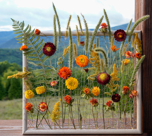 Everlasting Flower Panel- Autumn Dream